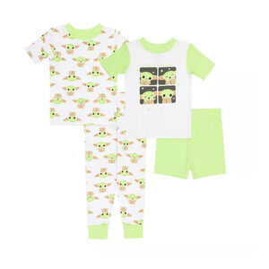 Baby Boys AME Mandalorian Pajama 4 pc set 18 Mo NWT